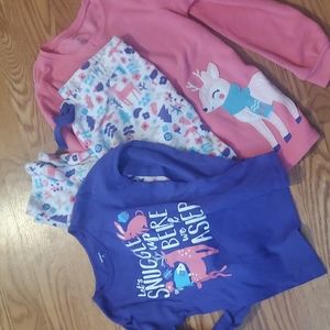 Girls Carter's Pajama Pants Set